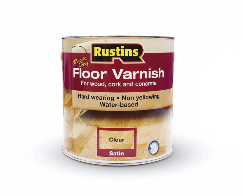 Rustins Quick Dry Acrylic Floor Coating Satin 2.5L