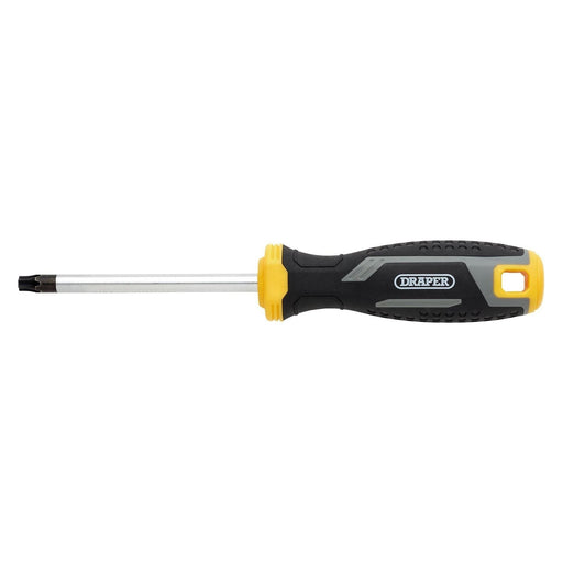 Draper Draper TX-STAR Tamperproof Soft Grip Screwdriver, T40H x 100mm Draper - Town Tools
