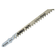 Dewalt Power Tools XPC HCS Wood Jigsaw Blades Pack of 5 T101D DeWALT Power Tools - RockBottom Northampton
