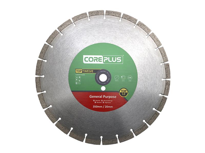 CorePlus Diamond Cutting Blade 350mm Heavy Duty
