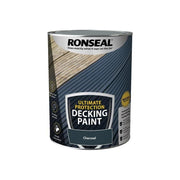 Ronseal Ultimate Protection Decking Paint Charcoal 5 litre Ronseal - RockBottom Nothampton
