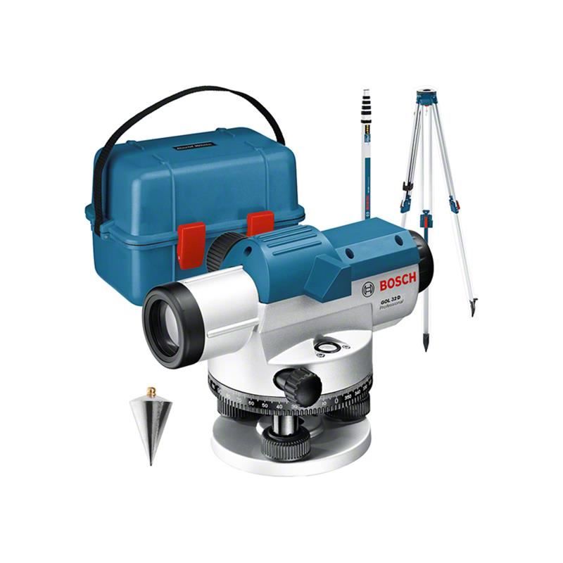 Bosch GOL 32 D Professional Optical Level Set Bosch - RockBottom Northampton