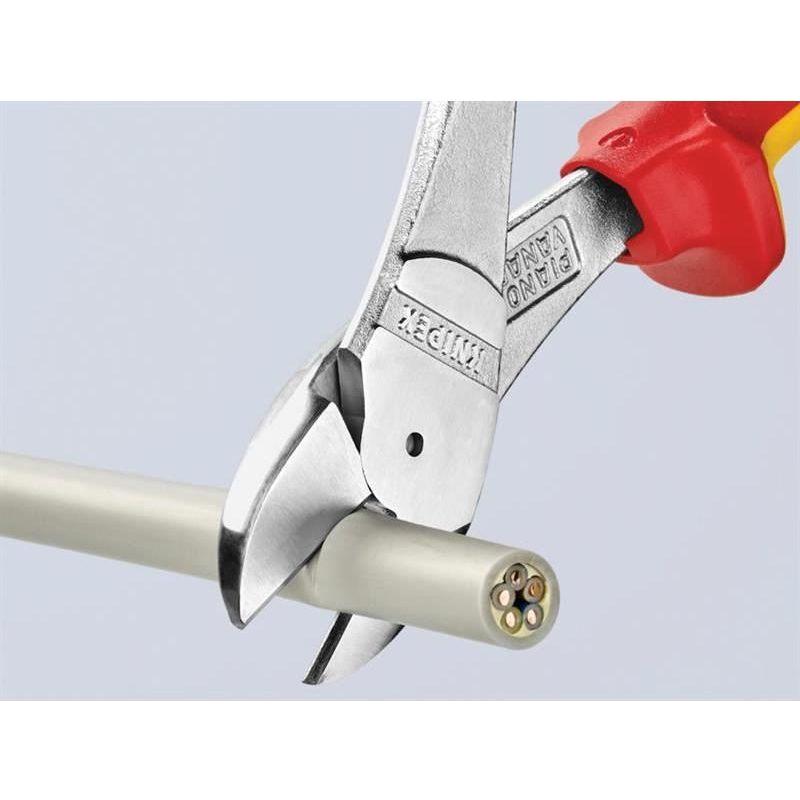 Knipex VDE High Leverage Diagonal Cutter 200mm Knipex - RockBottom Northampton