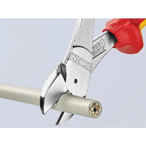 Knipex VDE High Leverage Diagonal Cutter 200mm Knipex - RockBottom Northampton