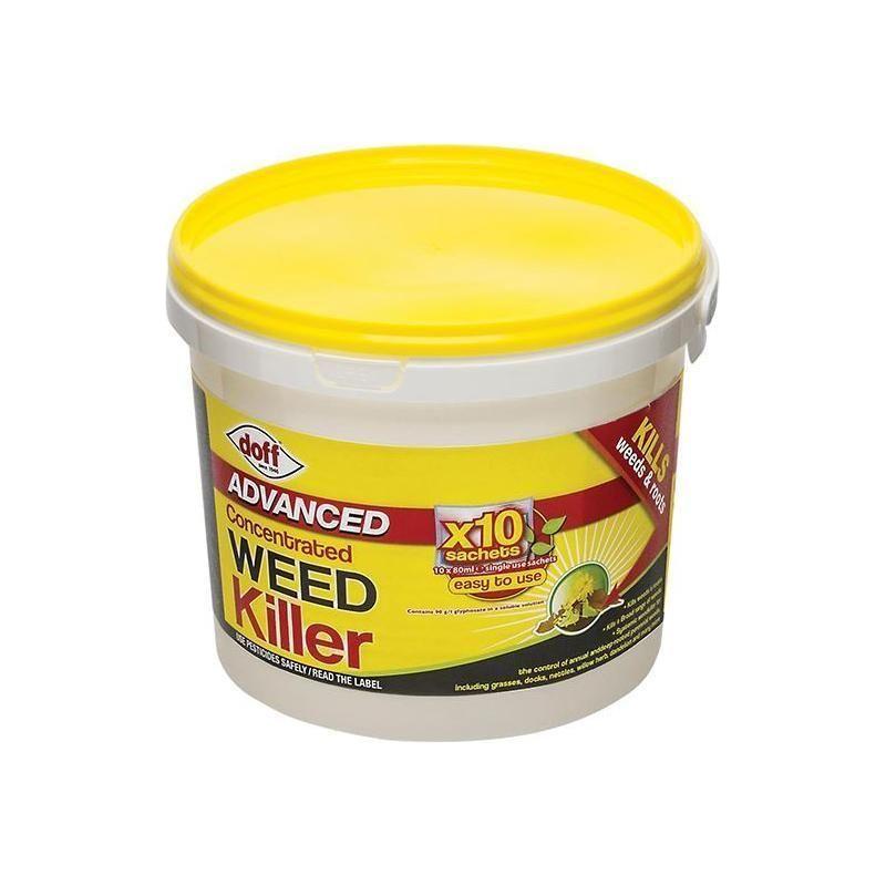 Doff Advanced Concentrated Weedkiller 10 Sachet DOFF - RockBottom Northampton
