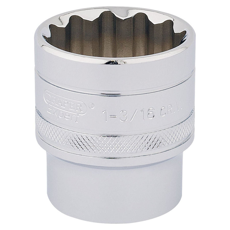 Draper HI-TORQ 12 Point Socket, 1/2" Sq. Dr., 1.3/16" 33728 Draper - Town Tools 
