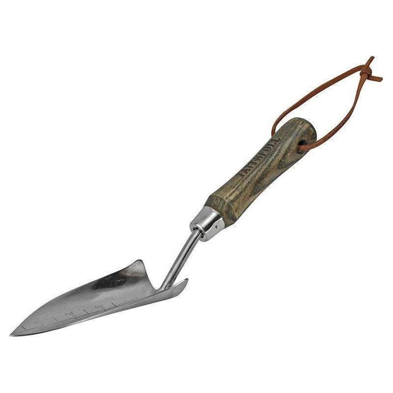 Faithfull Prestige Stainless Steel Potting Trowel Ash Handle Faithfull - RockBottom Northampton