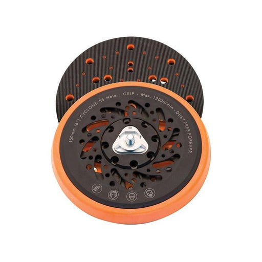 Flexipads World Class Cyclone™ Backing Pad Medium 53 Hole 150mm Flexipads World Class - RockBottom Northampton