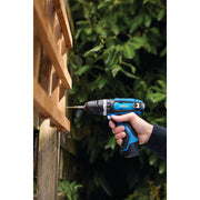 Draper 12V Combi Drill, 1 x 1.5Ah Battery, 1 x Fast Charger Draper - Town Tools