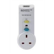 Draper RCD Adaptor, 220-250v/50Hz, 13 AMP Draper - Town Tools