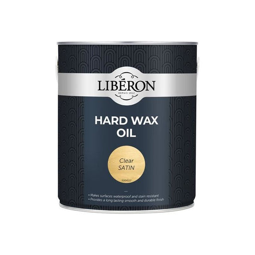 Liberon Hard Wax Oil Clear Satin 2.5 litre Liberon - RockBottom Northampton