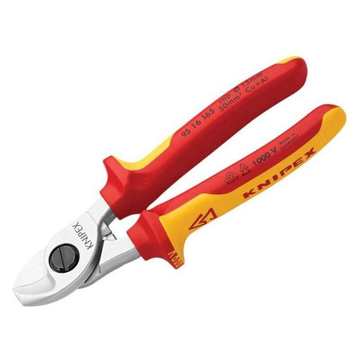 Knipex VDE Cable Shears 165mm Knipex - RockBottom Northampton