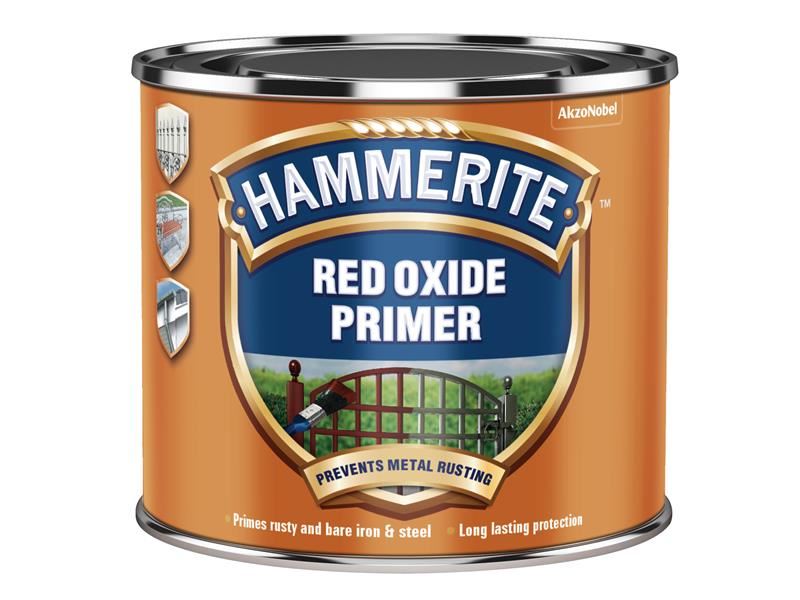 Hammerite Red Oxide Primer 500ml Hammerite - RockBottom Northampton