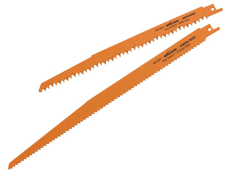 Evolution - RAGE8® Wood Cutting Blade Pack