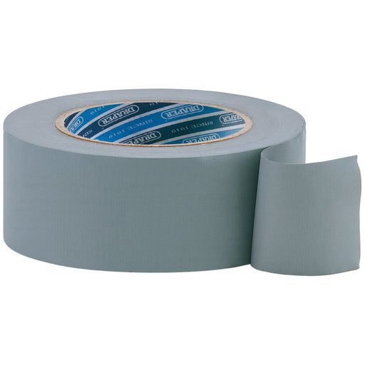 Draper Duct Tape Roll, 30m x 50mm, Grey Draper - Town Tools