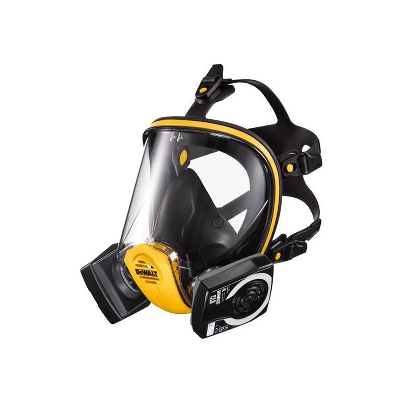 Dewalt Respiration P3 Full Face Mask Respirator - Large DEWALT Respiration - RockBottom Northampton