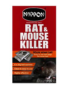 Nippon Rodenticide Whole Wheat Bait 150g