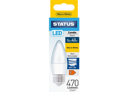 Status Candle 40w Warm White ES