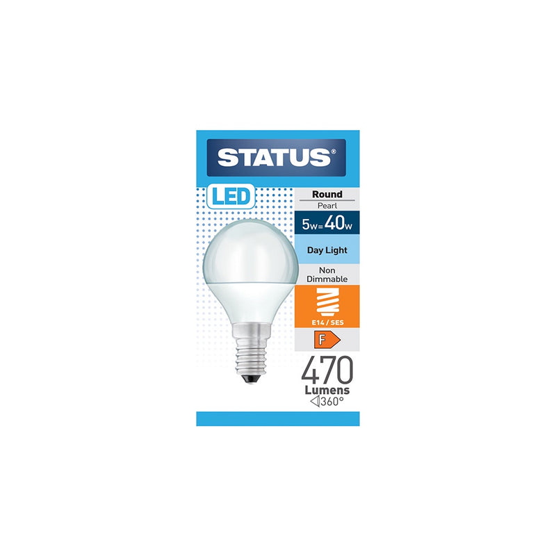 Status LED Round 40w Day Light SES