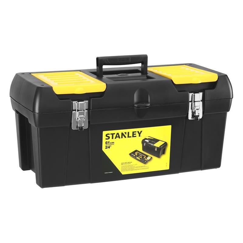 Stanley® Hand Tools Tool Box with Metal Latches 60cm (24in) STANLEY® Hand Tools - RockBottom Nothampton