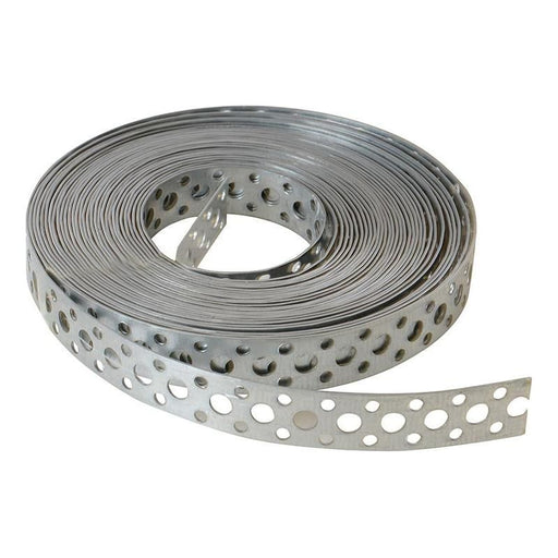 Forgefix Builder's Galvanised Fixing Band 20mm x 1.0 x 10m Box 1 ForgeFix - RockBottom Northampton