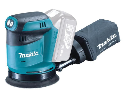 Makita DBO180Z 125mm Random Orbital Sander 18V Bare Unit Makita - RockBottom Northampton 