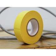 Faithfull PVC Electrical Tape Yellow 19mm x 20m Faithfull - RockBottom Northampton