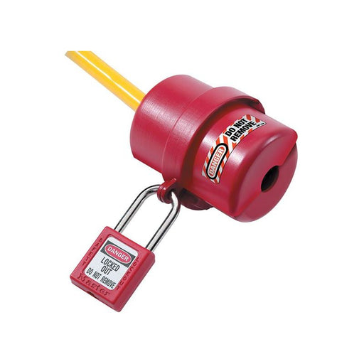 Master Lock Lockout Electrical Plug Cover Small for 120V - 240V Master Lock - RockBottom Northampton