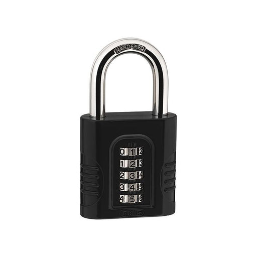 Abus Mechanical 158/65 65mm Heavy-Duty Combination Padlock (5-Digit) Die-Cast Body Carded ABUS Mechanical - RockBottom Northampton 