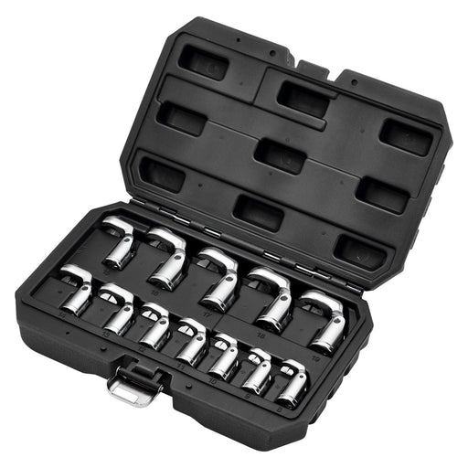 Draper Flexible Crowfoot Socket Wrench Set, 3/8" Sq. Dr. (12 Piece) Draper - Town Tools