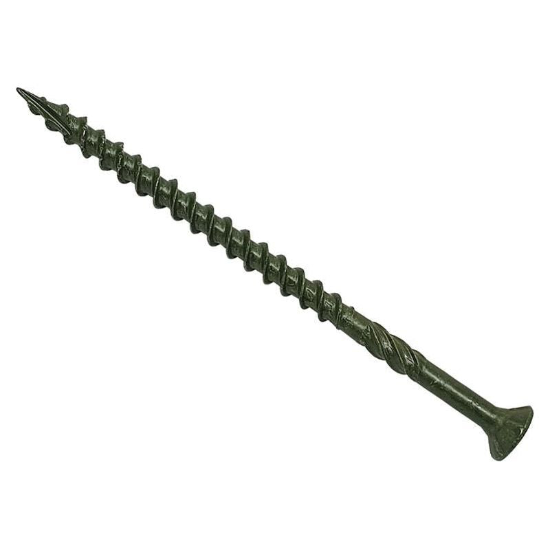 Forgefix Spectre™ Advanced Deck PZ Compatible Screw CSK Green 4.5 x 75mm Tub 1000 ForgeFix - RockBottom Northampton