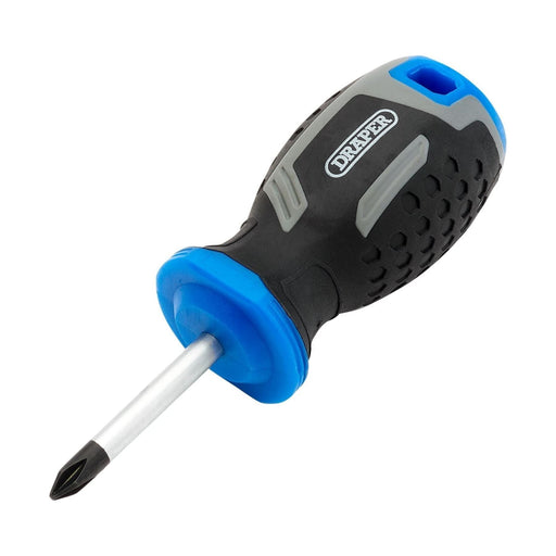 Draper Phillips Soft Grip Screwdriver, PH1 x 38mm Draper - Town Tools