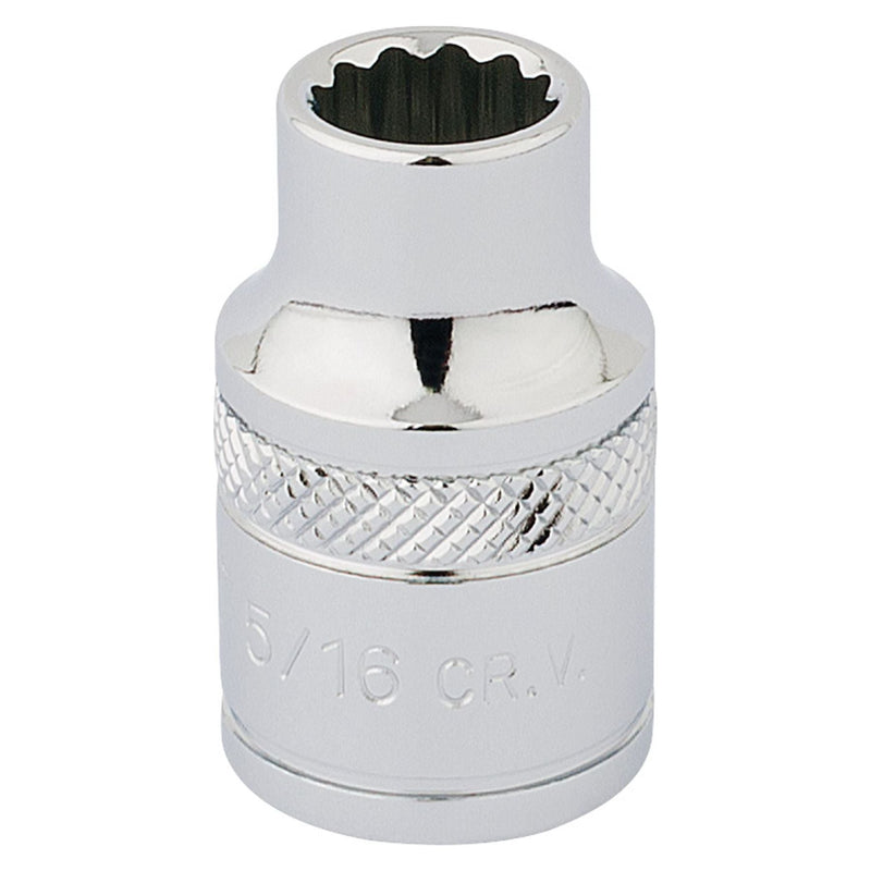 Draper HI-TORQ 12 Point Socket, 3/8" Sq. Dr., 5/16" 49016 Draper - Town Tools 