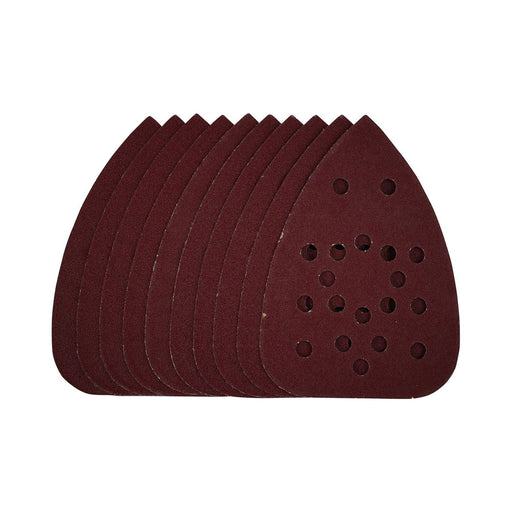 Draper Detail Sanding Sheets with Hook and Loop, 140mm, 120 Grit, SSD3 (Pack of Draper - Town Tools 