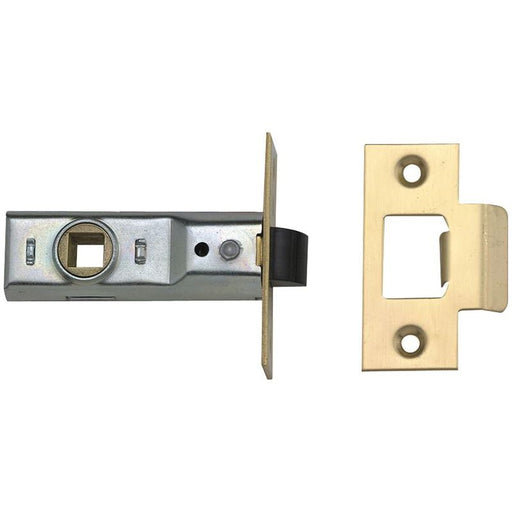 Yale Locks M888 Tubular Mortice Latch 76mm 3in Polished Brass Pack of 1 Yale Locks - RockBottom Northampton