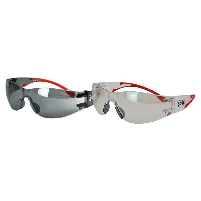 Scan Flexi Spec Safety Glasses Twin Pack Scan - RockBottom Nothampton