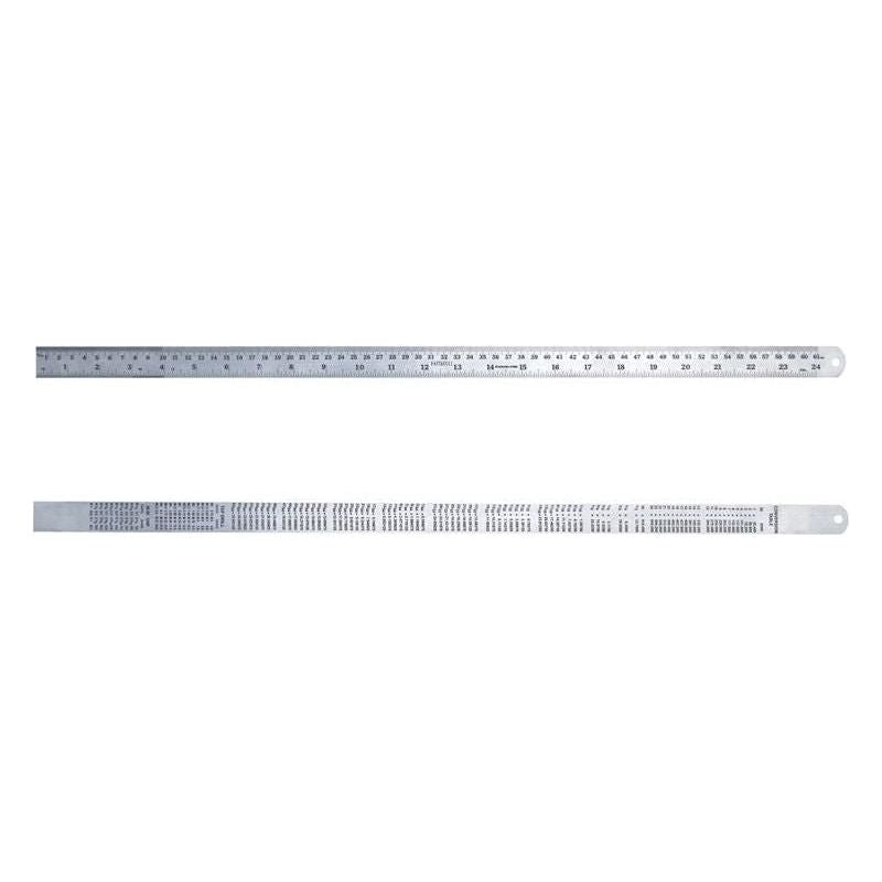 Faithfull Steel Rule 600mm / 24in x 25mm Faithfull - RockBottom Northampton