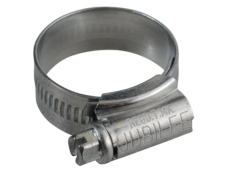 Jubilee® Hose Clips Zinc Protected 22-30mm x 10 1A