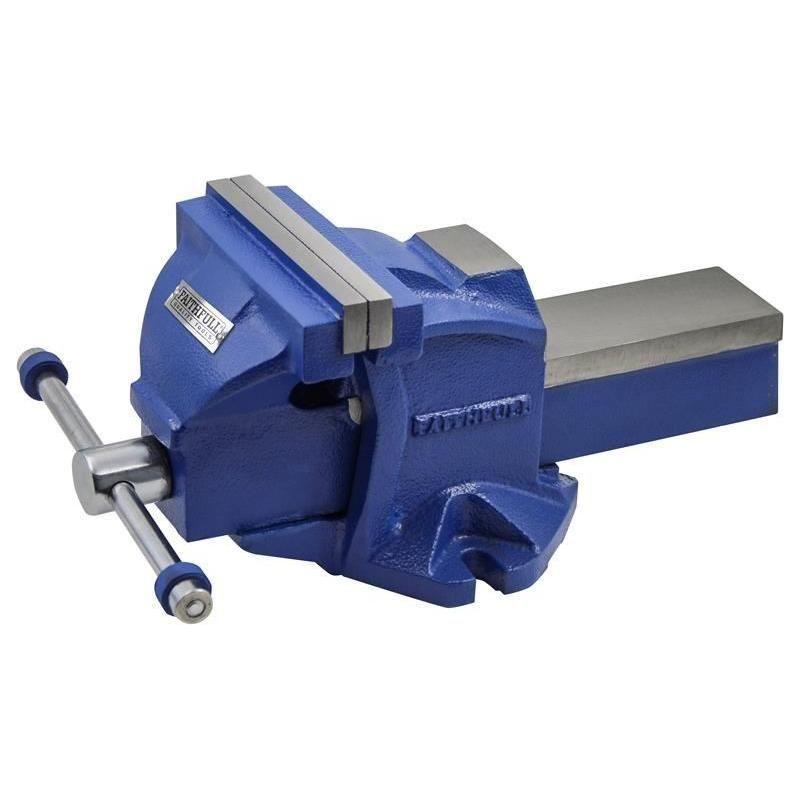 Faithfull Mechanics Vice with Magnetic Jaws 150mm (6in) Faithfull - RockBottom Northampton