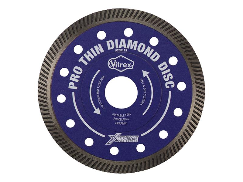 Vitrex Xtreme Pro Thin Diamond Disc 115mm