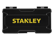 STANLEY Hand Tools 1/4in Compact Socket Set, 37 Piece STANLEY� Hand Tools - RockBottom Nothampton