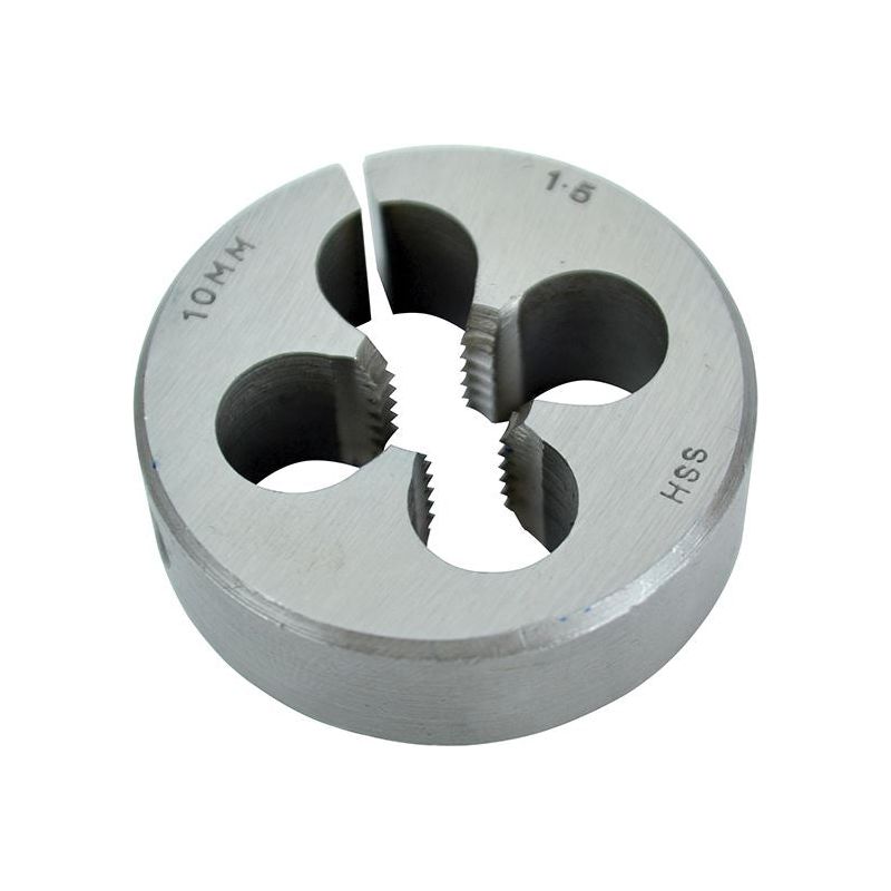 Faithfull HSS Straight Flute Split Die M10 x 1.50, 1.1/2in OD Faithfull - RockBottom Northampton