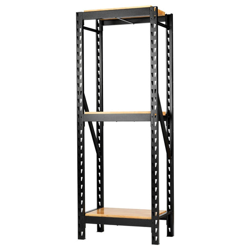 Bunker 14 Piece Modular 3 Tier Racking with Hardwood Shelving, 750mm Draper - Town Tools
