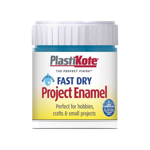 Plastikote Fast Dry Enamel Paint B23 Bottle Harbour Blue 59ml PlastiKote - RockBottom Nothampton
