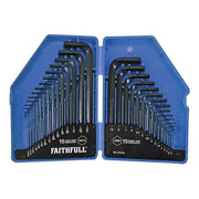Faithfull Metric/Imperial Hex Key Set, 30 Piece Faithfull - RockBottom Northampton