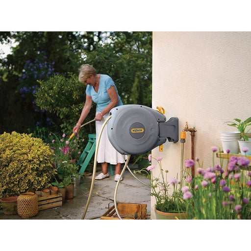 Hozelock 2485 10m AutoReel + 10m of 10mm Hose Hozelock - RockBottom Northampton