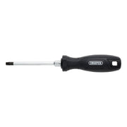Draper Draper TX-STAR Tamperproof Hard Grip Screwdriver, T30H x 100mm Draper - Town Tools