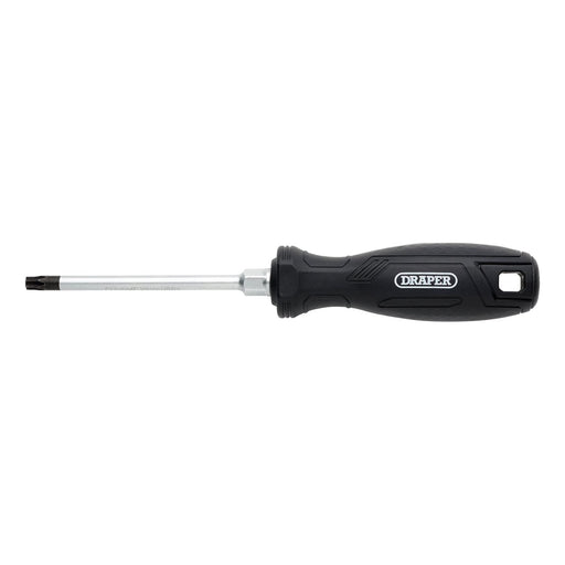 Draper Draper TX-STAR Tamperproof Hard Grip Screwdriver, T30H x 100mm Draper - Town Tools
