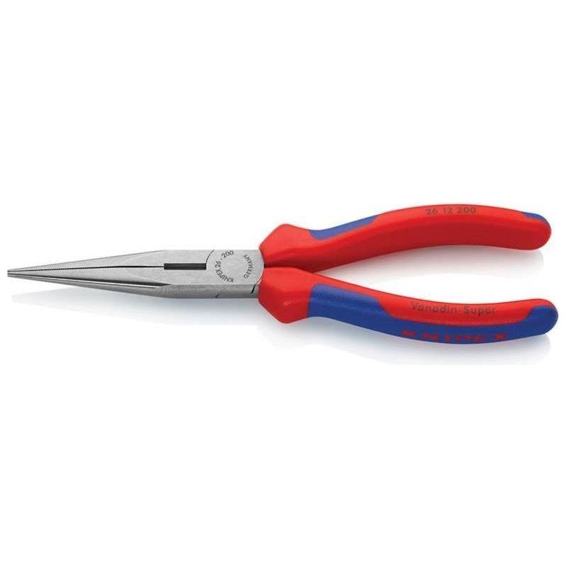 Knipex Snipe Nose Side Cutting Pliers (Stork Beak) Multi-Component Grip 200mm (8in) Knipex - RockBottom Northampton