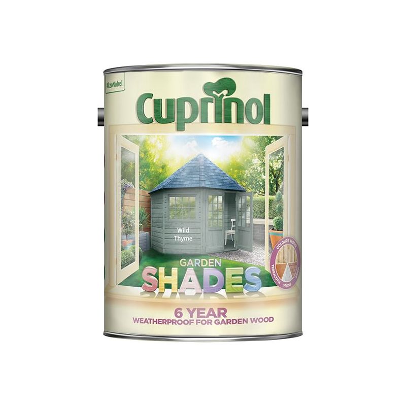 Cuprinol Garden Shades Wild Thyme 5 litre Cuprinol - RockBottom Northampton